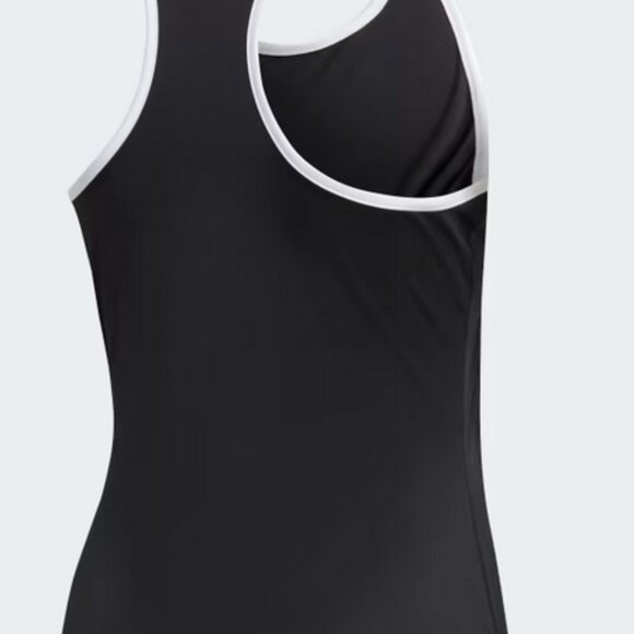 Women's Adidas Club Tank Black & White DUO952 Large L - Picture 11 of 12